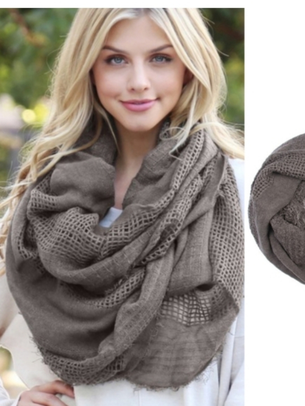 PICK 3/$25 SALE Riah Fashion Soft Infiniti Scarf